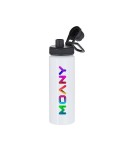 Bidon personnalisé de sublimation Yakye Matières : aluminium Couleurs : blanc goodies publicitaire événementiel