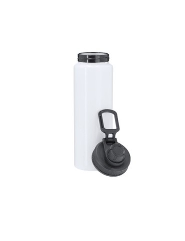 Bidon personnalisé de sublimation Yakye Matières : aluminium Couleurs : blanc impression haute définition