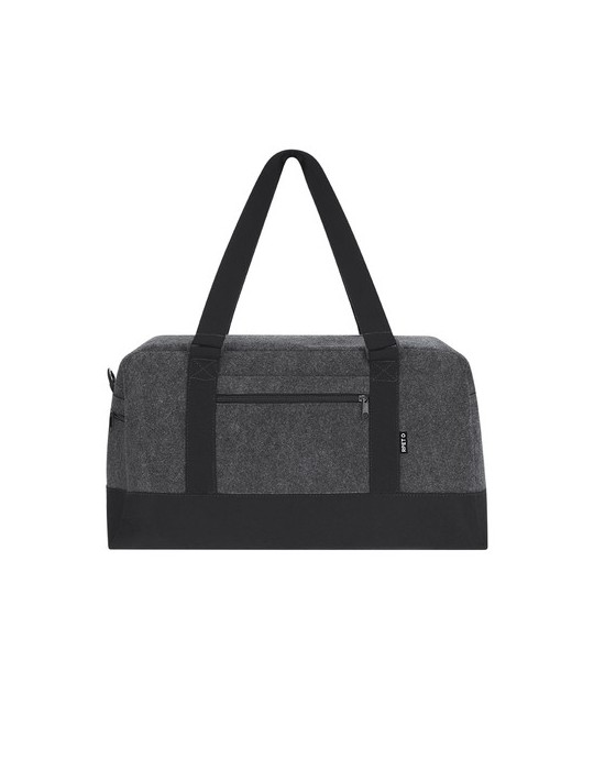 Sac publicitaire personnalisé Yusof Matières : PET recyclé Couleurs : gris impression haute définition