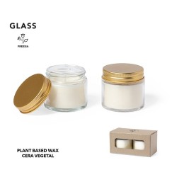 Set de Bougies Aromatiques Personnalisées Kesha Matières : verre