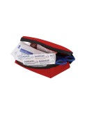 Kit d'urgence personnalisé Kintar Matières : polyester Couleurs : bleu marquage laser ultra précis