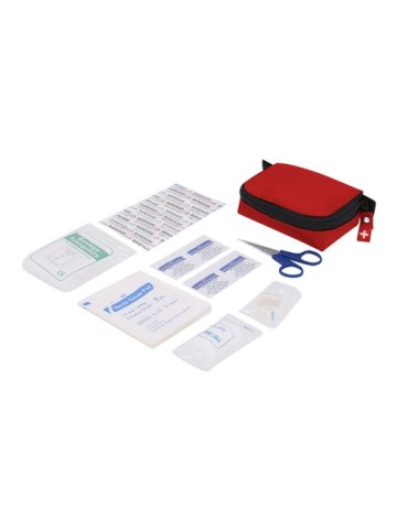 Kit d'urgence personnalisé Kintar Matières : polyester Couleurs : bleu livraison express 24h 48h