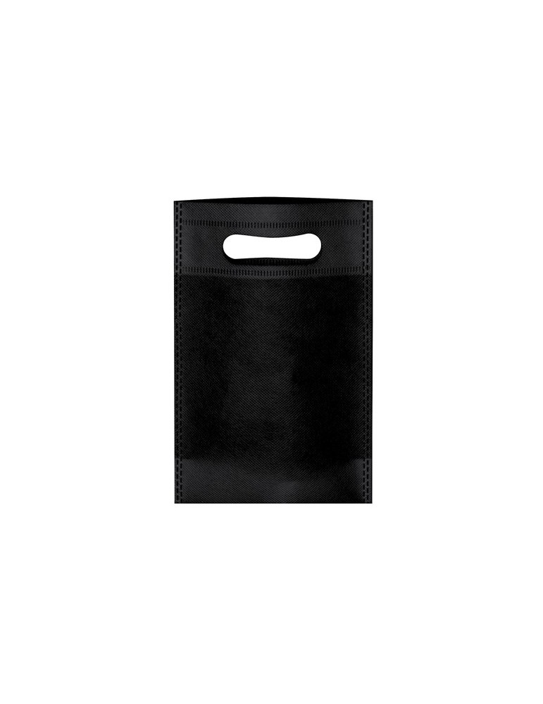Sac publicitaire personnalisé Soron Matières : TNT Couleurs : noir personnalisable avec votre logo