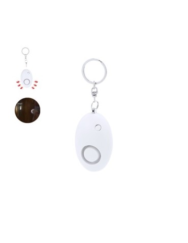 Alarme personnelle personnalisée avec option de sécurité Lyra Couleurs : blanc 2