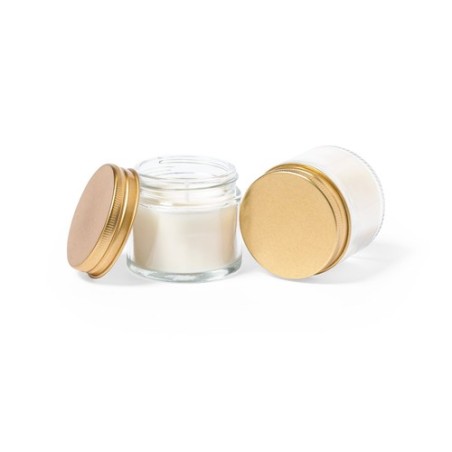 Set de Bougies Aromatiques Personnalisées Kesha Matières : verre cadeau entreprise pas cher