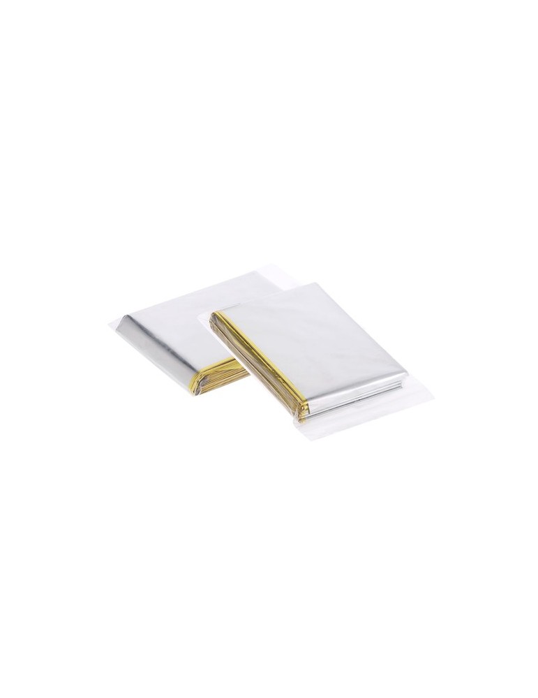 Couverture thermique personnalisée Mithak Matières : PET Couleurs : doré cadeau entreprise pas cher