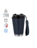 Verre thermique personnalisé - Wirten Couleurs : noir Matières : polypropylène (PP) recyclé marquage laser ultra précis