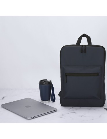 Verre thermique personnalisé - Wirten Couleurs : bleu marine Matières : polypropylène (PP) recyclé personnalisable avec votre lo