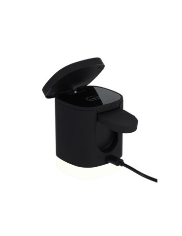 Chargeur publicitaire personnalisé Ruclox Matières : ABS recyclé Couleurs : blanc cadeau collaborateur premium