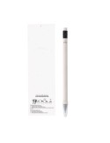 Crayon publicitaire éternel Stauton Couleurs : blanc Matières : carton de lait recyclé impression haute définition
