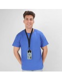 Lanyard publicitaire personnalisé Support Sailix Matières : polyester Couleurs : noir marquage laser ultra précis