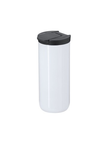 Verre Thermique Personnalisé de Sublimation Lyrena Matières : acier inoxydable Couleurs : blanc cadeau entreprise pas cher