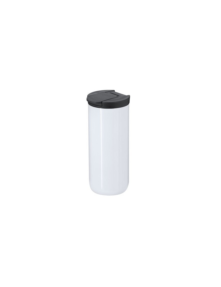 Verre Thermique Personnalisé de Sublimation Lyrena Matières : acier inoxydable Couleurs : blanc cadeau entreprise pas cher