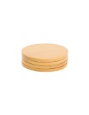 Set de Sous-Verres Publicitaires Éco-responsables Elmor Matières : bambou Couleurs : naturel goodies publicitaire événementiel