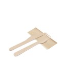 Set de Couverts Publicitaires Éco-responsables Kumix Matières : bois Couleurs : naturel cadeau entreprise pas cher