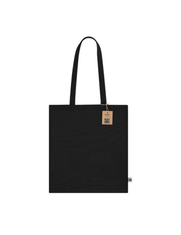 Sac Fairtrade publicitaire Jamal Matières : coton Couleurs : fuchsia cadeau affaires élégant