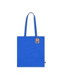 Sac Fairtrade publicitaire Jamal Matières : coton Couleurs : bleu marine cadeau collaborateur premium