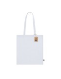 Sac Fairtrade publicitaire Jamal Matières : coton Couleurs : noir cadeau collaborateur premium