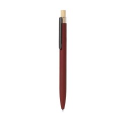 Stylo Éco-responsable Personnalisé et Stylé - Adam à Prix Abordable Matières : bambou Couleurs : gris accessoire événementiel un