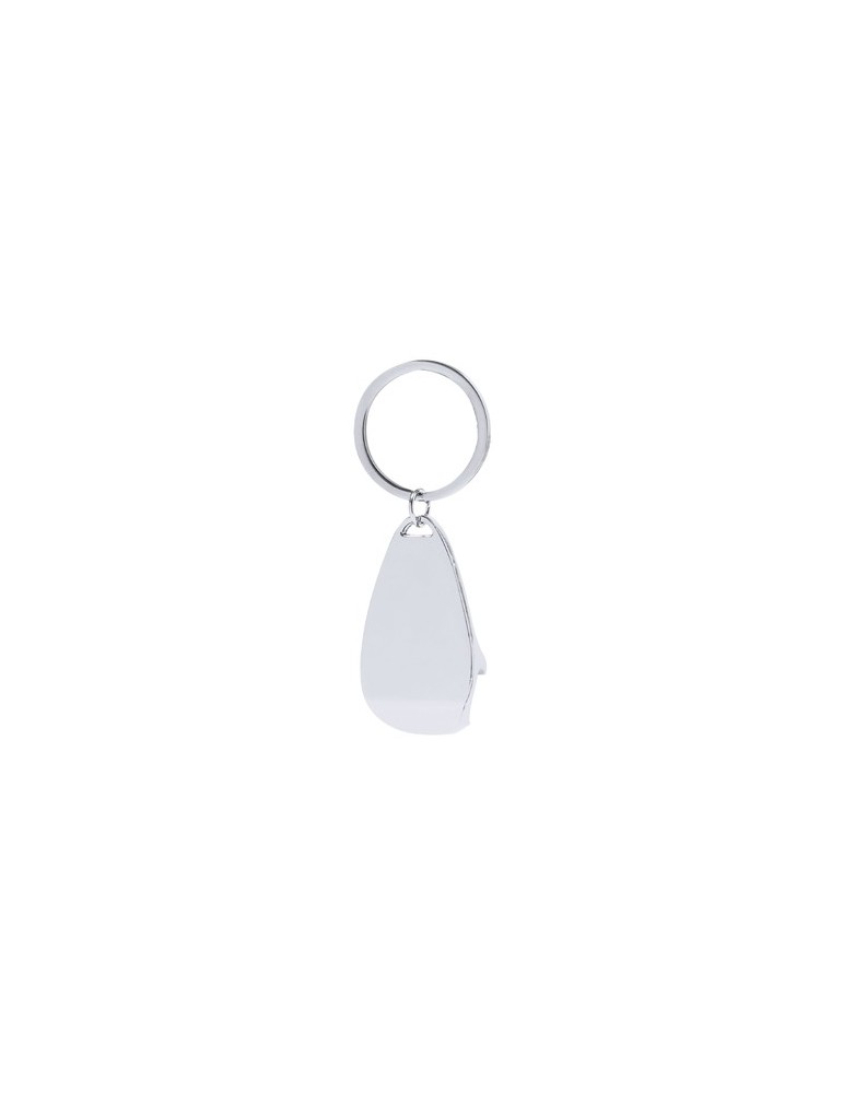 Porte-Clés Ouvre Bouteille publicitaire personnalisé Myren Matières : métal Couleurs : argenté personnalisable avec votre logo