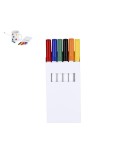 Set de Marqueurs publicitaires s Kuyam Matières : carton recyclé Couleurs : blanc personnalisable avec votre logo