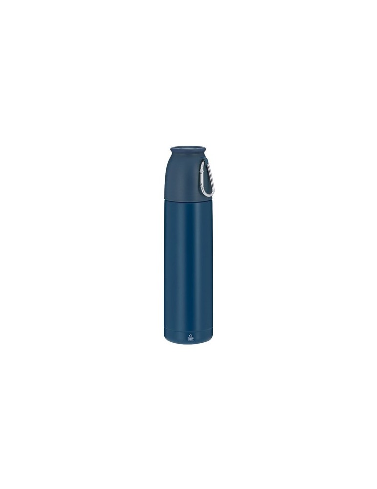 Thermo publicitaire  Clorin Couleurs : noir Matières : acier inoxydable recyclé goodies publicitaire durable