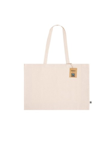 Sac Fairtrade publicitaire Kimich Matières : coton Couleurs : naturel