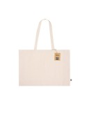 Sac Fairtrade publicitaire Kimich Matières : coton Couleurs : naturel
