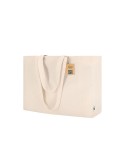 Sac Fairtrade publicitaire Kimich Matières : coton Couleurs : naturel cadeau entreprise pas cher