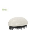 Brosse Démêlante personnalisée de qualité Nymar Matières : ABS Couleurs : naturel personnalisable avec votre logo
