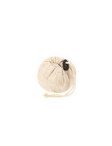 Sac Pliable Éco-responsable Personnalisé Fairtrade Kieran Matières : coton Couleurs : naturel impression haute définition