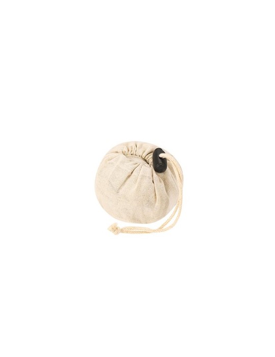 Sac Pliable Éco-responsable Personnalisé Fairtrade Kieran Matières : coton Couleurs : naturel impression haute définition