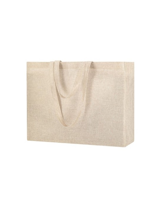 Sac publicitaire de sublimation  Syla Matières : polyester Couleurs : naturel