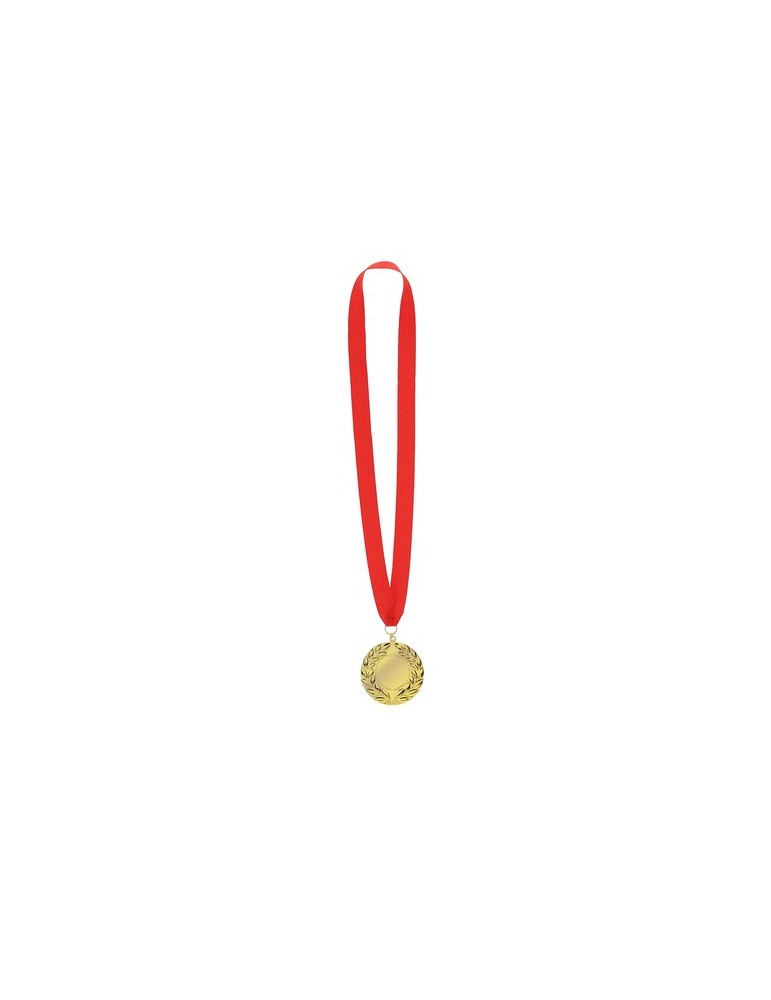 Médaille personnalisée en métal Binea Matières : métal Couleurs : doré