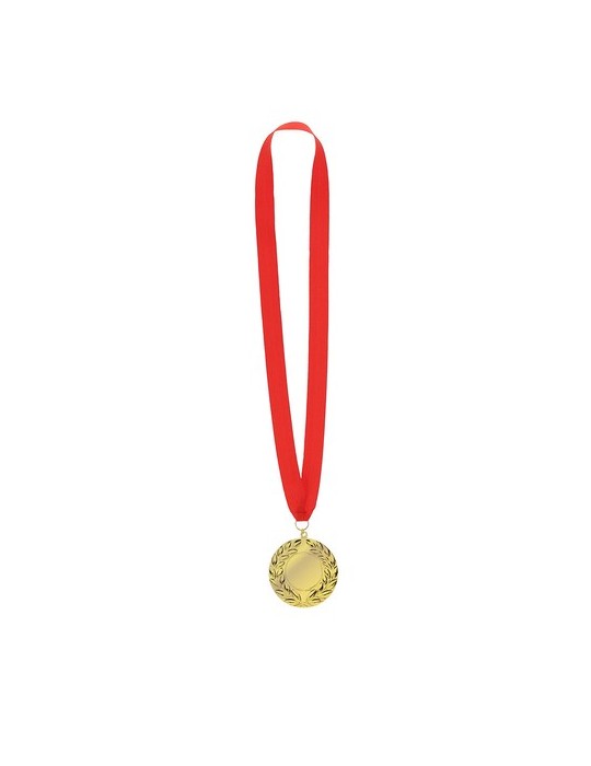 Médaille personnalisée en métal Binea Matières : métal Couleurs : doré