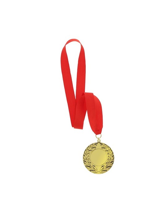 Médaille personnalisée en métal Binea Matières : métal Couleurs : doré cadeau entreprise pas cher