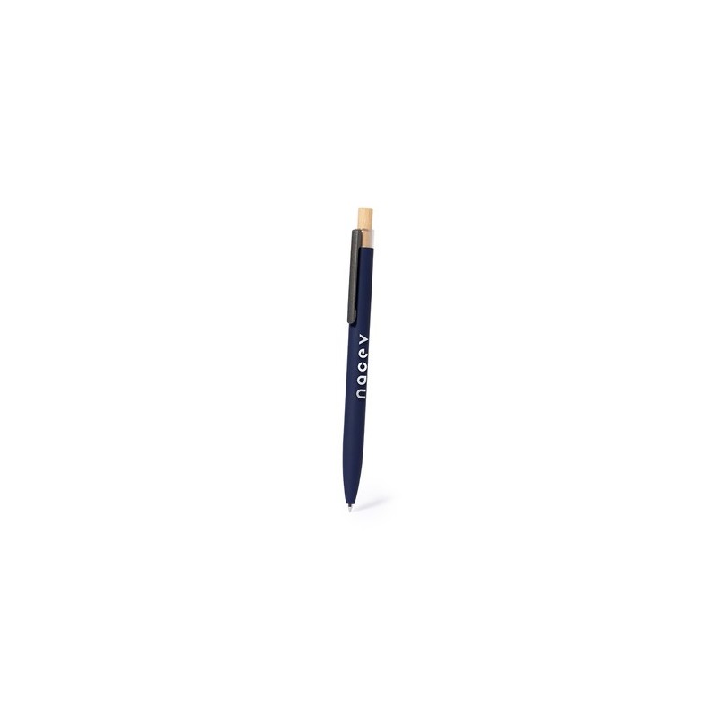 Stylo Éco-responsable Personnalisé et Stylé - Adam à Prix Abordable Matières : bambou Couleurs : noir objet publicitaire robuste