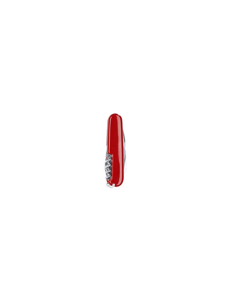 Canif publicitaire multi-usages Mansni Matières : acier inoxydable Couleurs : rouge