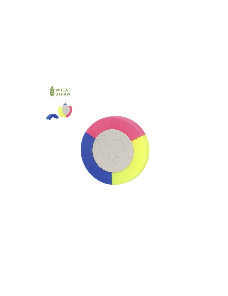 Surligneur publicitaire personnalisé Salmar Matières : ABS Couleurs : naturel personnalisable avec votre logo