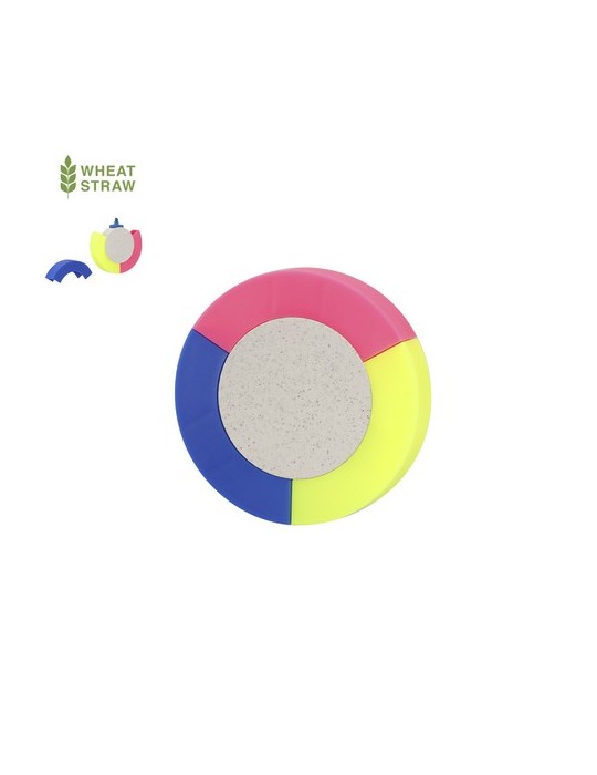 Surligneur publicitaire personnalisé Salmar Matières : ABS Couleurs : naturel personnalisable avec votre logo