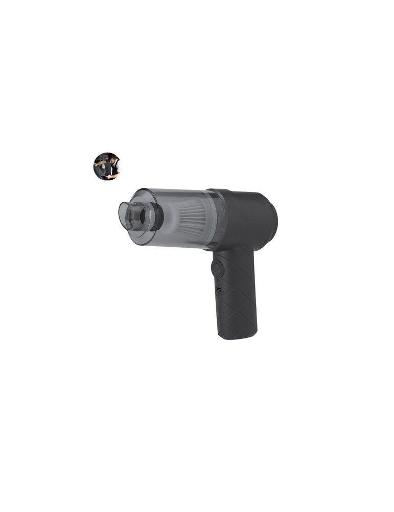 Aspirateur  performant Kestrel Couleurs : noir personnalisable avec votre logo