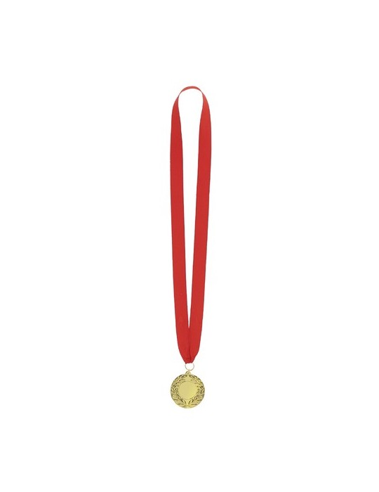 Médaille publicitaire personnalisée Gussy Matières : métal Couleurs : doré personnalisable avec votre logo