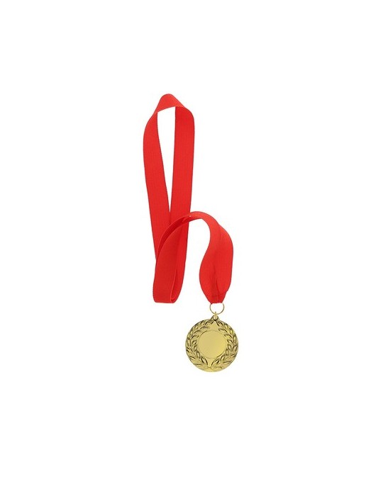 Médaille publicitaire personnalisée Gussy Matières : métal Couleurs : doré cadeau entreprise pas cher
