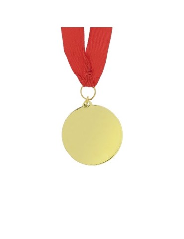 Médaille publicitaire personnalisée Gussy Matières : métal Couleurs : doré goodies publicitaire événementiel