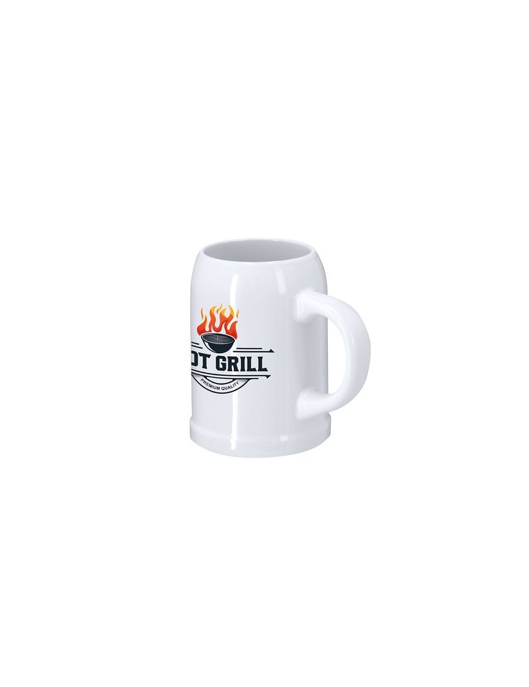 Carafe publicitaire de sublimation  Reggio Matières : céramique Couleurs : blanc cadeau entreprise pas cher