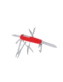 Canif Multi-Usages Publicitaire Éco-responsable Texwol Matières : acier inoxydable Couleurs : rouge cadeau entreprise pas cher