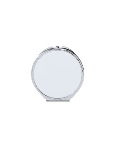 Miroir publicitaire de sublimation Ariela Matières : métal Couleurs : blanc