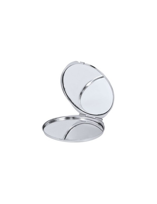 Miroir publicitaire de sublimation Ariela Matières : métal Couleurs : blanc cadeau entreprise pas cher