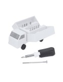 Set d'outils publicitaires personnalisés Fibrex Couleurs : blanc cadeau entreprise pas cher