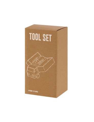 Set d'outils publicitaires personnalisés Fibrex Couleurs : blanc marquage laser ultra précis